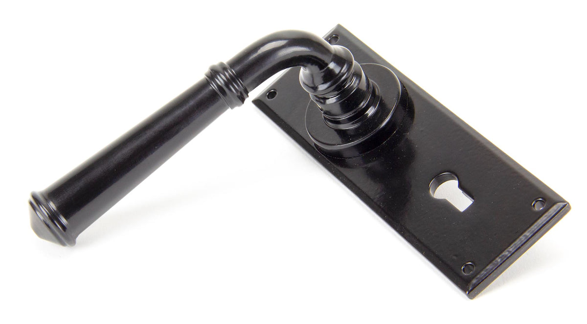 REGENCY LEVER HANDLE LOCK 125x152x64 BLK - 92057 by MARCHES (ANVIL) ARCHITECTURAL HARDWARE