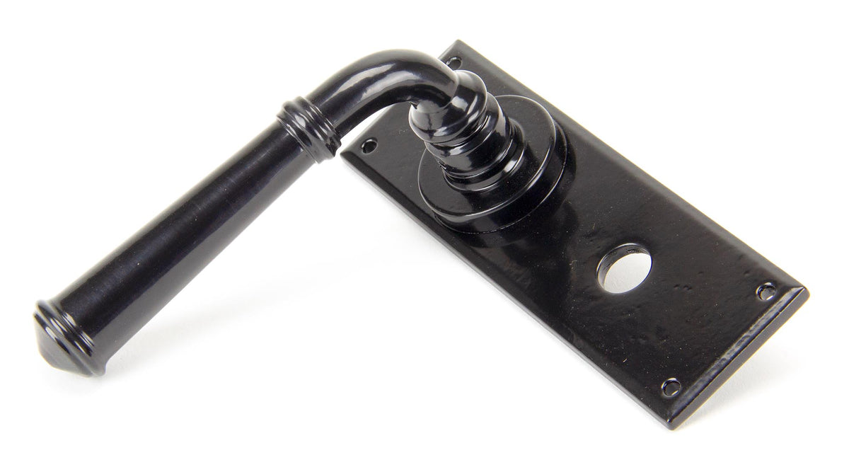 REGENCY LEVER HANDLE BATH 125x152x64 BLK - 92059 by MARCHES (ANVIL) ARCHITECTURAL HARDWARE