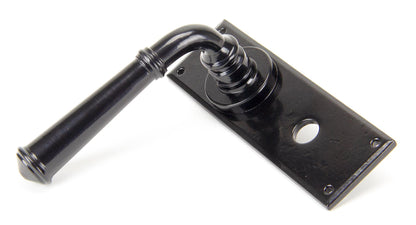 REGENCY LEVER HANDLE BATH 125x152x64 BLK - 92059 by MARCHES (ANVIL) ARCHITECTURAL HARDWARE