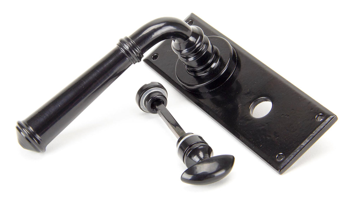 REGENCY LEVER HANDLE BATH 125x152x64 BLK - 92059 by MARCHES (ANVIL) ARCHITECTURAL HARDWARE