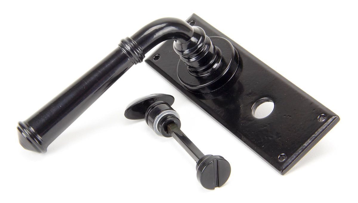 REGENCY LEVER HANDLE BATH 125x152x64 BLK - 92059 by MARCHES (ANVIL) ARCHITECTURAL HARDWARE
