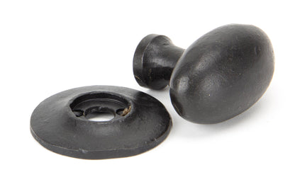 OVAL MORTICE/RIM KNOB 63x63x60 EBX - 92065 by MARCHES (ANVIL) ARCHITECTURAL HARDWARE