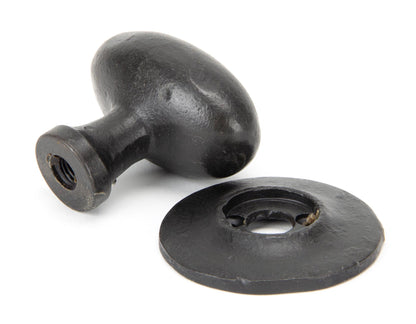 OVAL MORTICE/RIM KNOB 63x63x60 EBX - 92065 by MARCHES (ANVIL) ARCHITECTURAL HARDWARE