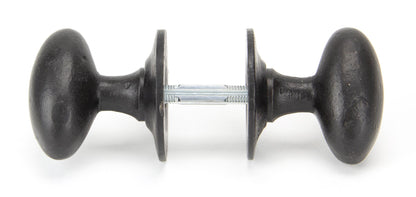 OVAL MORTICE/RIM KNOB 63x63x60 EBX - 92065 by MARCHES (ANVIL) ARCHITECTURAL HARDWARE