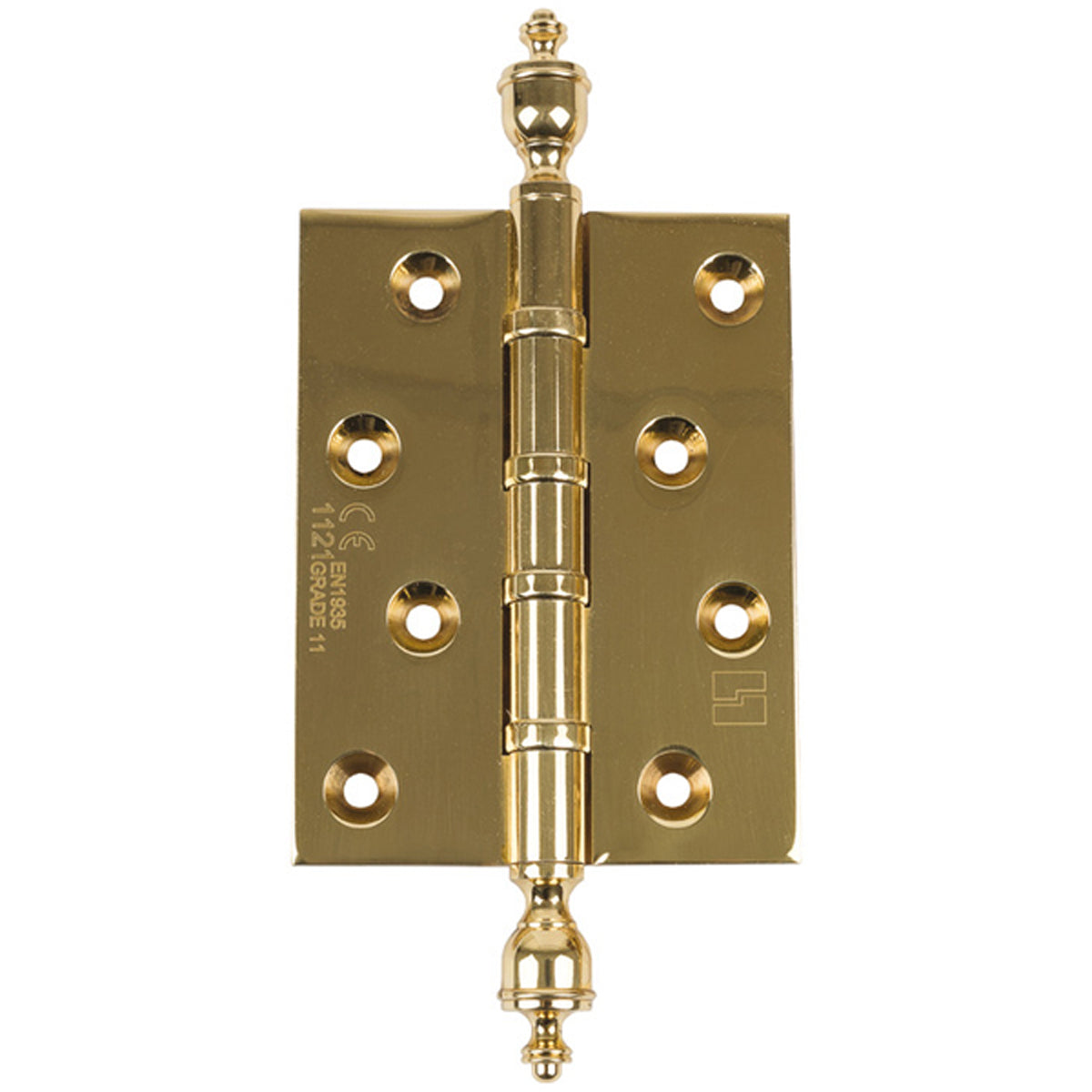 Ball Bearing Butt Hinge Urn Finial Intumescent 100x75x6mm Imitation Bronze