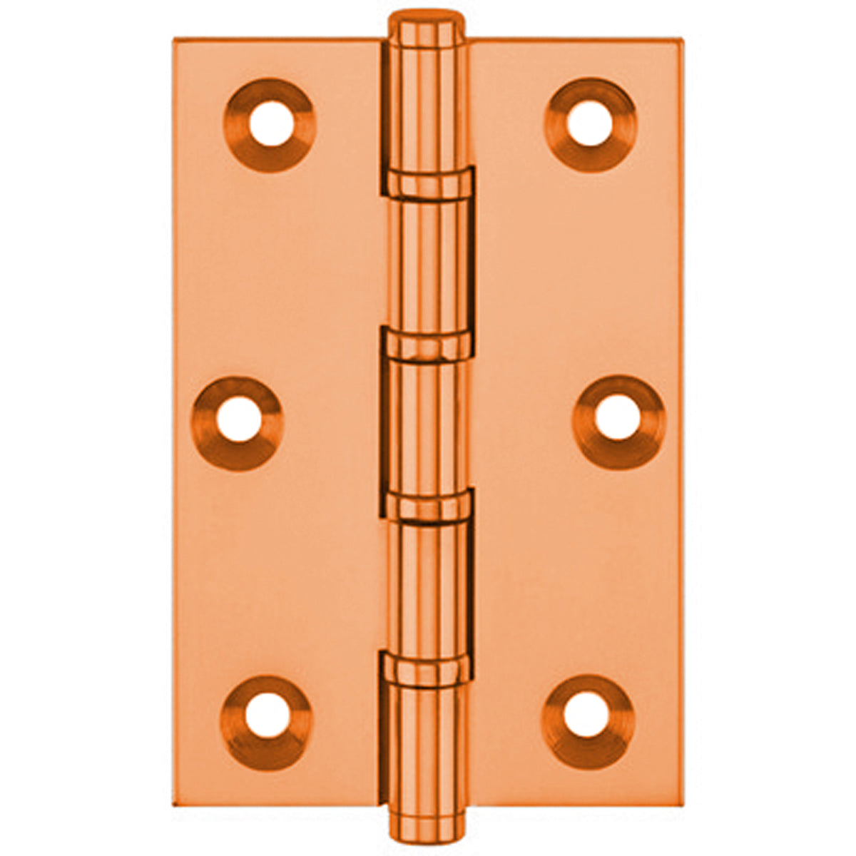 BUTT HINGE BB SQU 76x50x3 COP