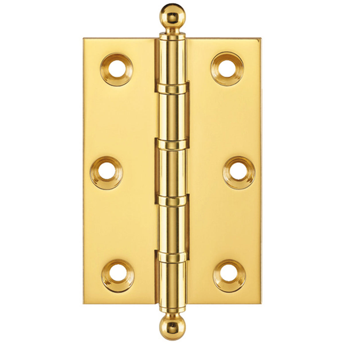 BUTT HINGE BB BALL 76x50x3 PBR