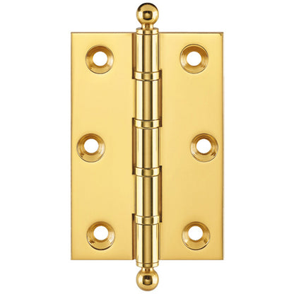 BUTT HINGE BB BALL 76x50x3 PBR