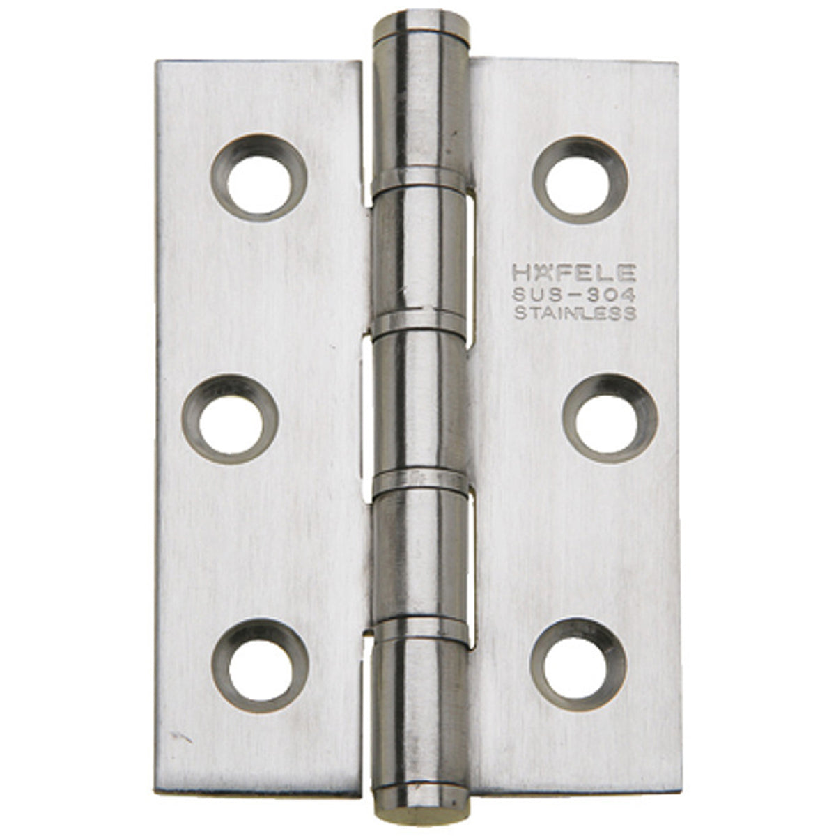 BUTT HINGE WASHERED 76x52 SQU SSS