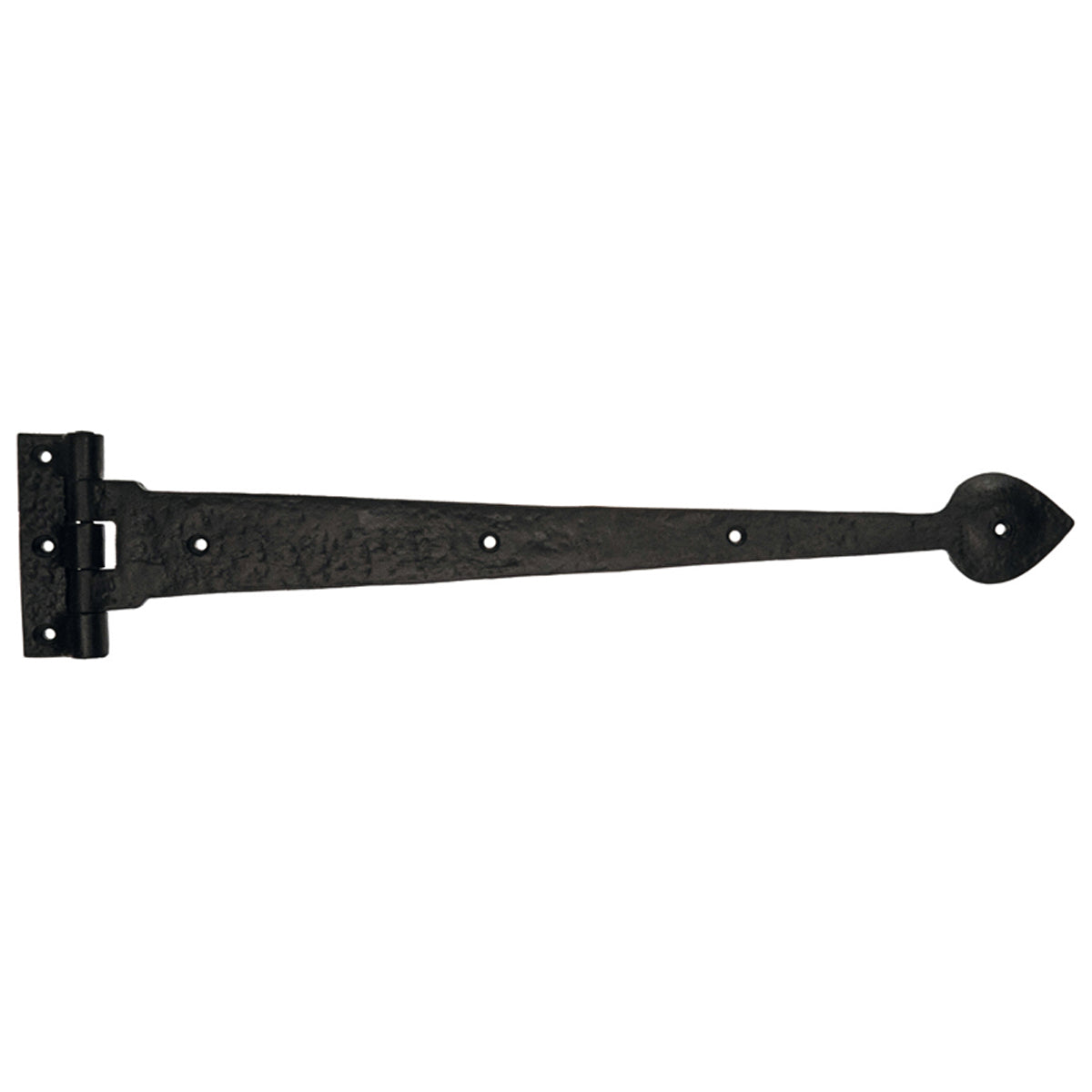 STRAP HINGE ARROW 460x100 IR/BLK by HAFELE UK LTD