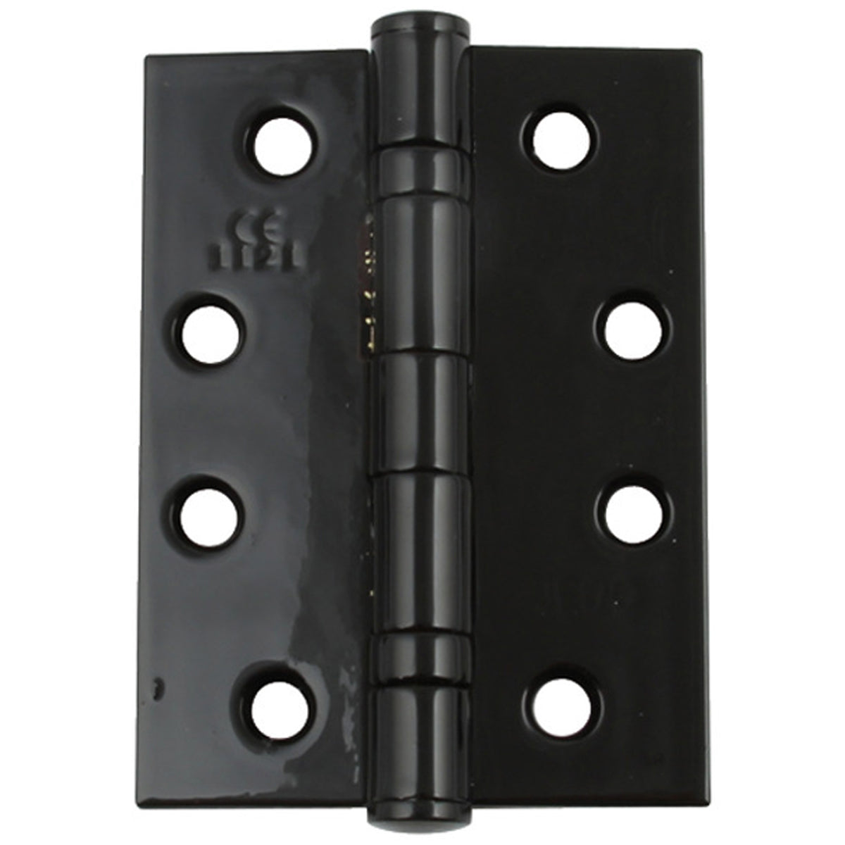BUTT HINGE 2BB 80KG 102x76 ST/BLK