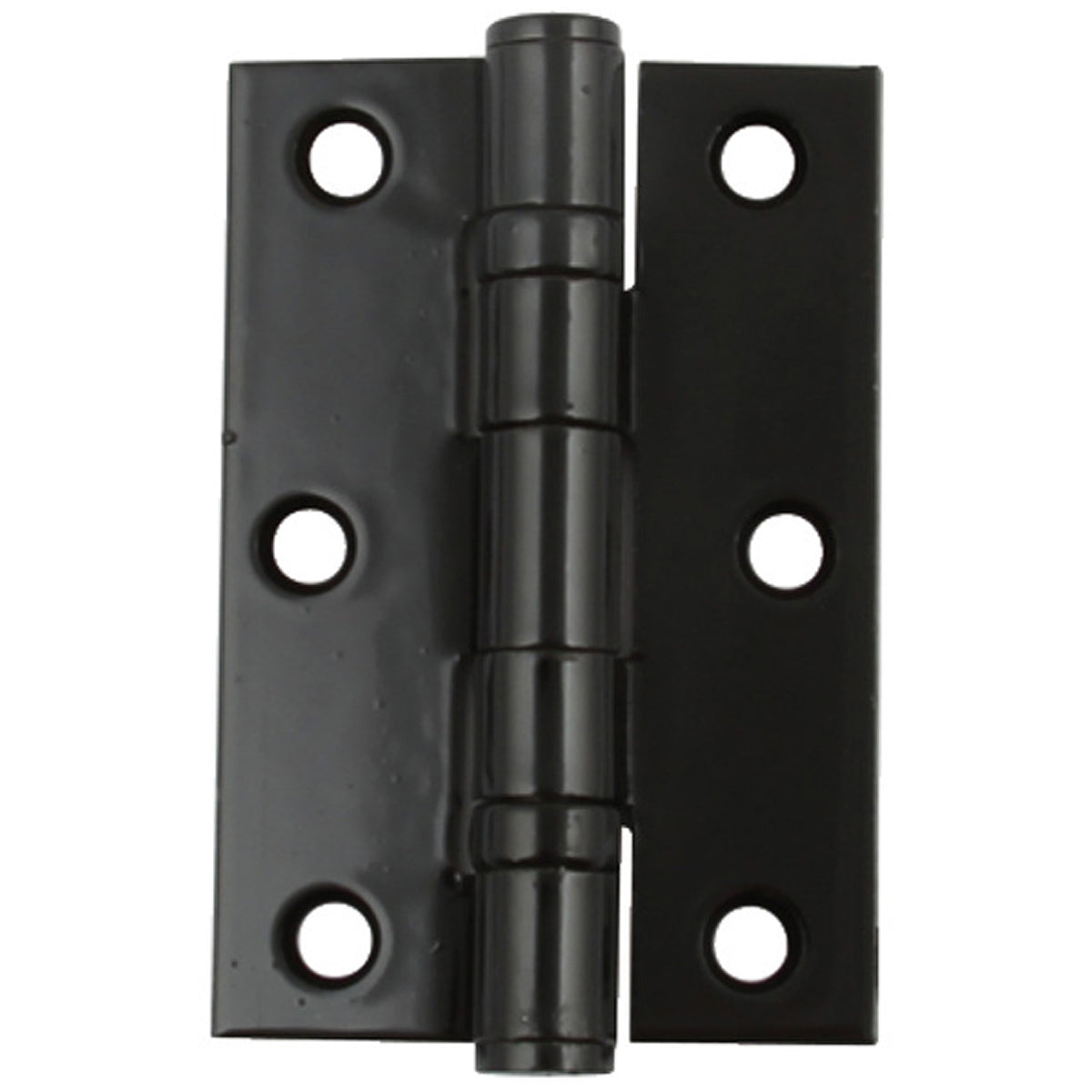 BUTT HINGE 2BB 40KG 76x52 ST/BLK