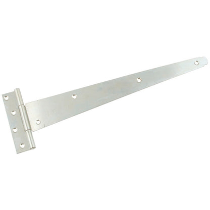 TEE HINGE MED PATTERN 124x413 BZP