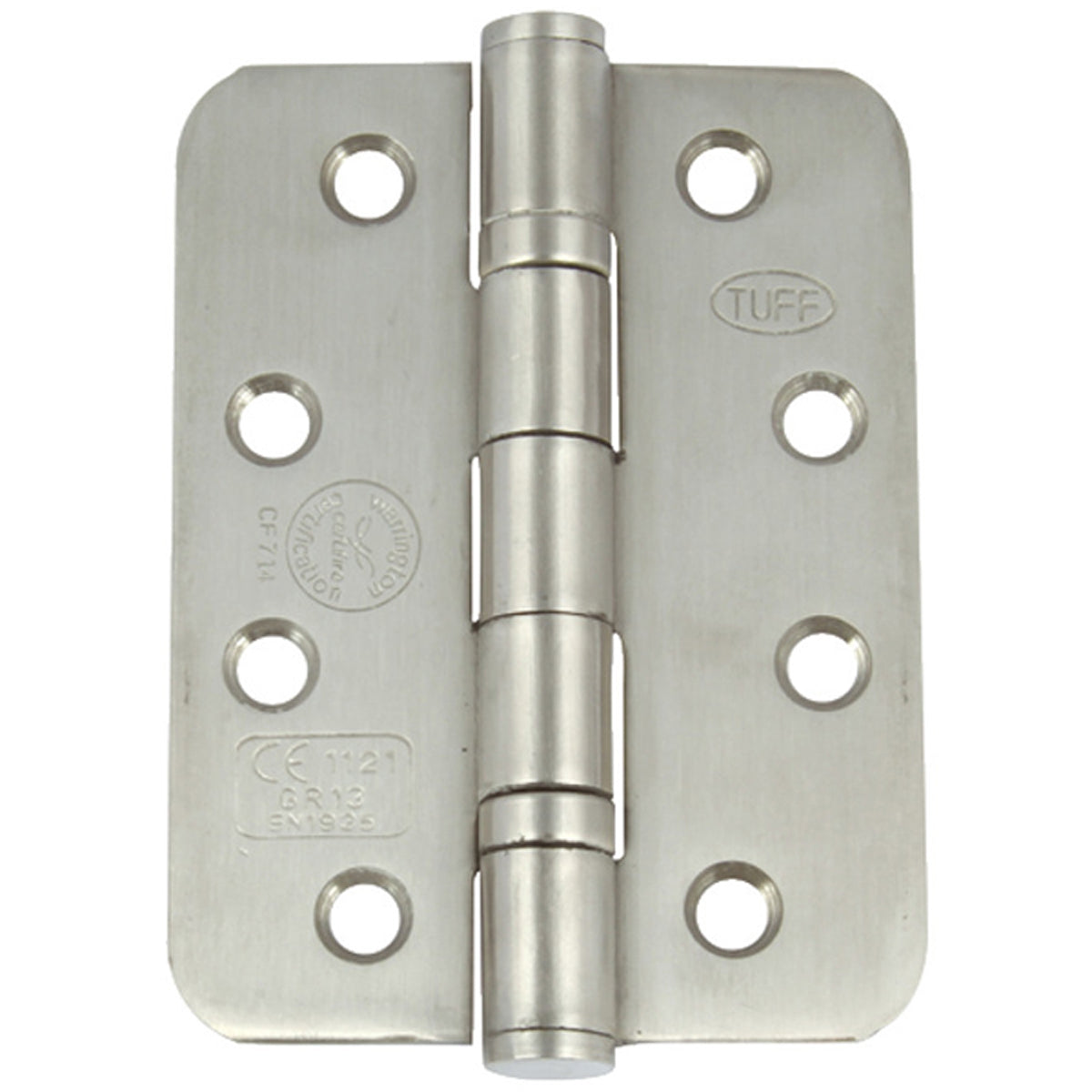 BUTT HINGE BB 102x76 RAD SSS
