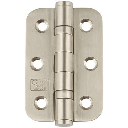 BUTT HINGE BB 76x51x12 RAD SSS