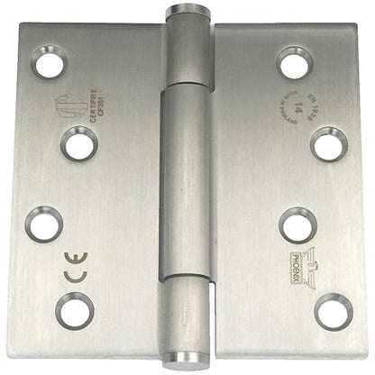 PHOENIX BUTT HINGE 102x102 SQU SSS