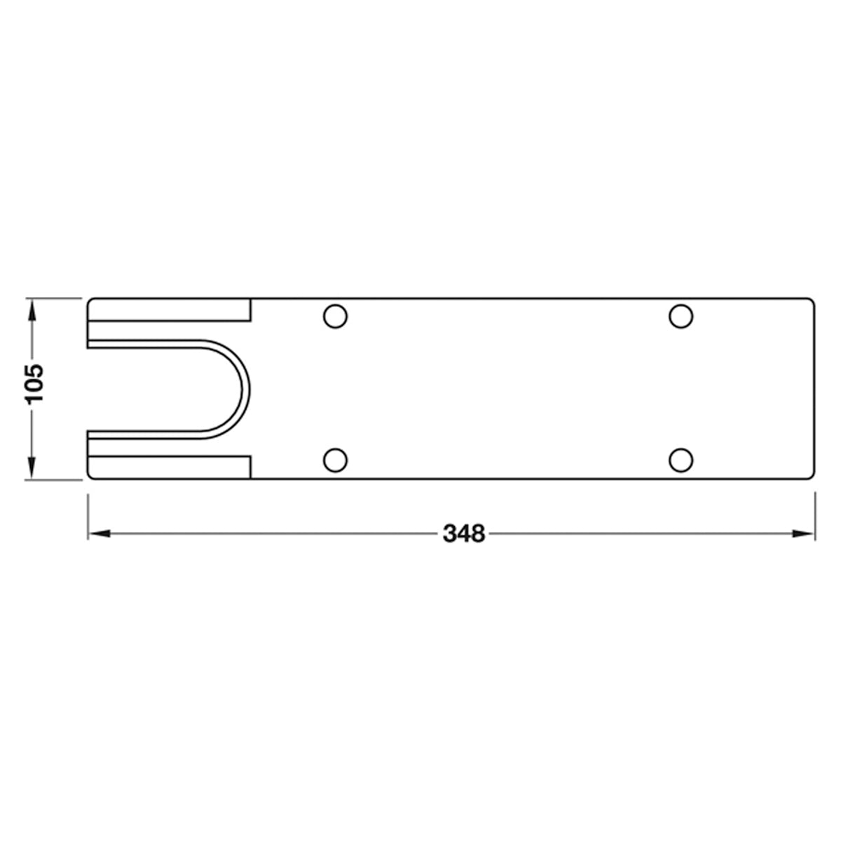 ANTI-LIGATURE FLOOR SPR COV PL SSS