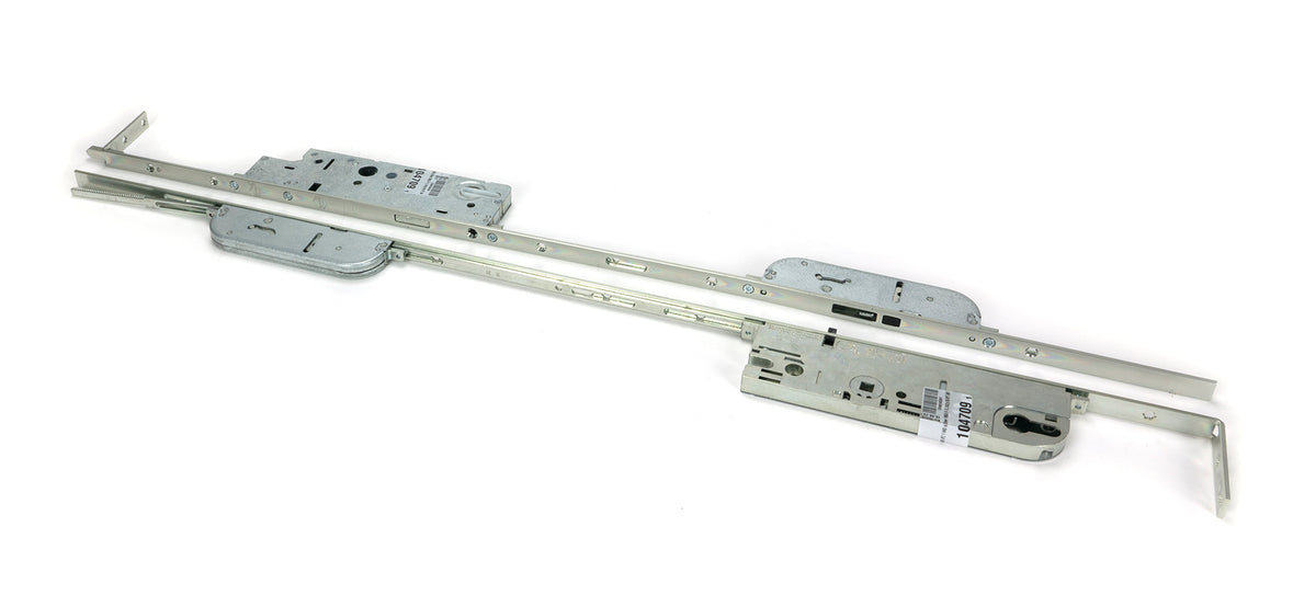 MACO INTERLOCKING STABLE DOOR LOCK BS45 BZP - 93227 by MARCHES (ANVIL) ARCHITECTURAL HARDWARE