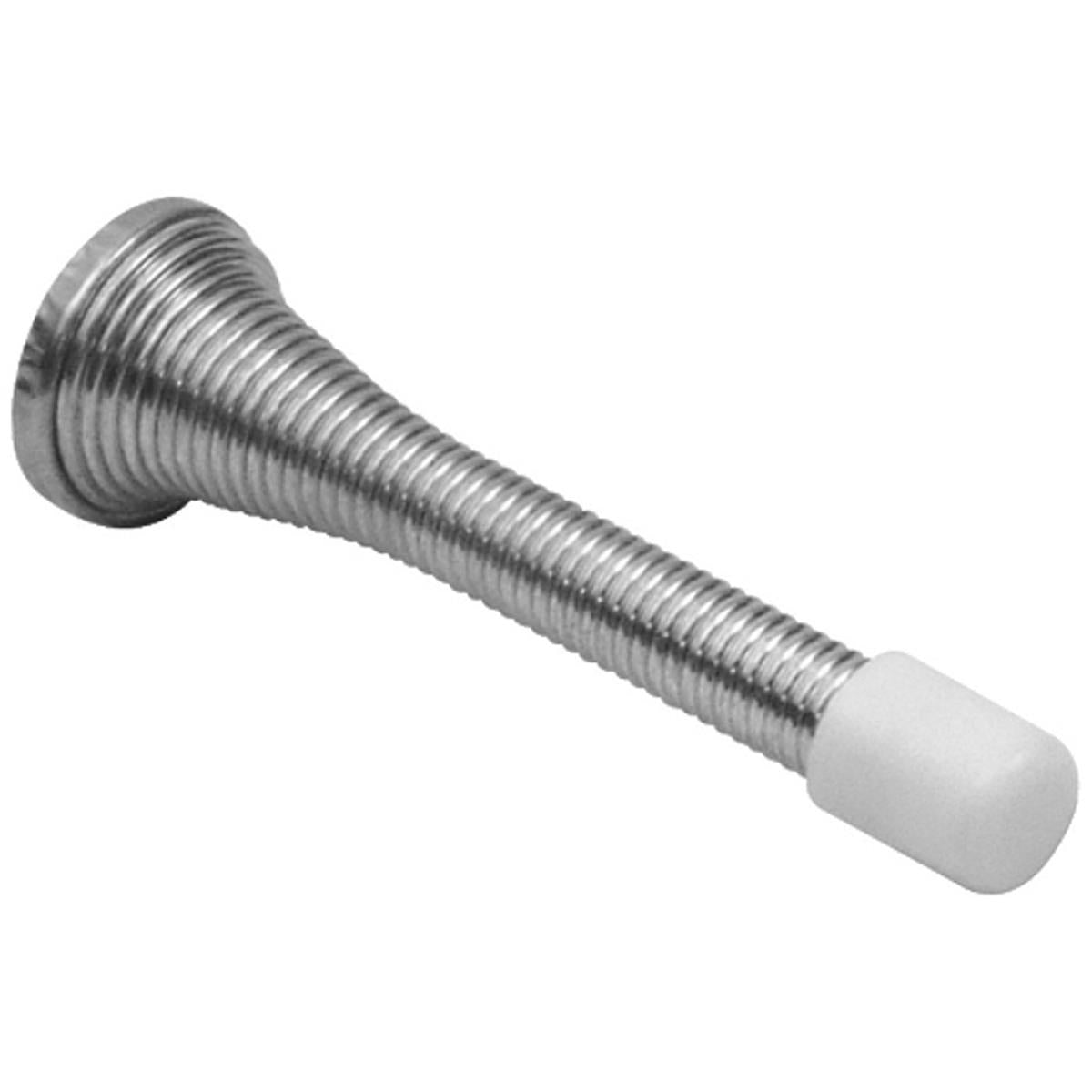 SPRING DOOR STOP D25x81 ST/ZP by HAFELE UK LTD