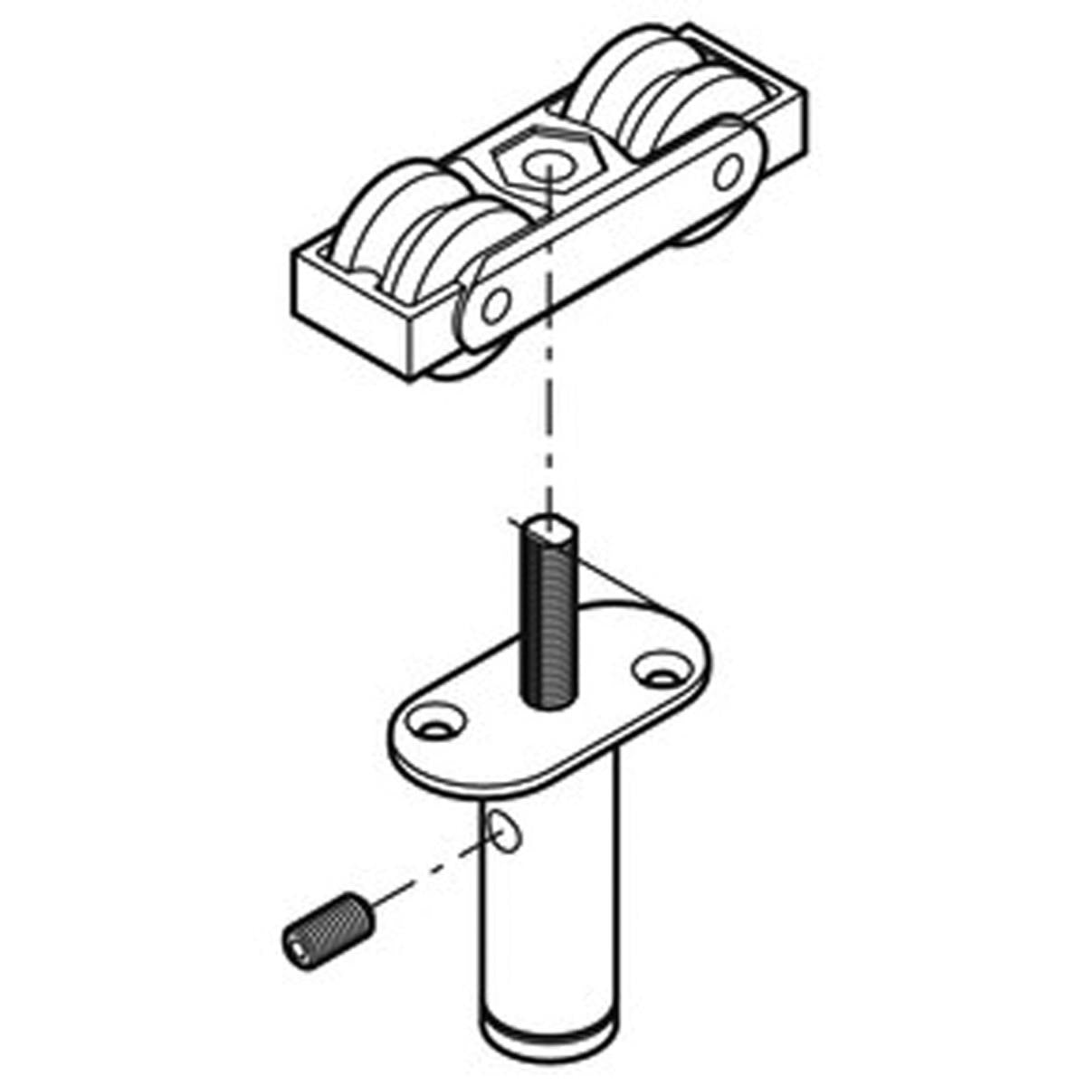 SF-A84 FITTING FOR ADD PANEL SET
