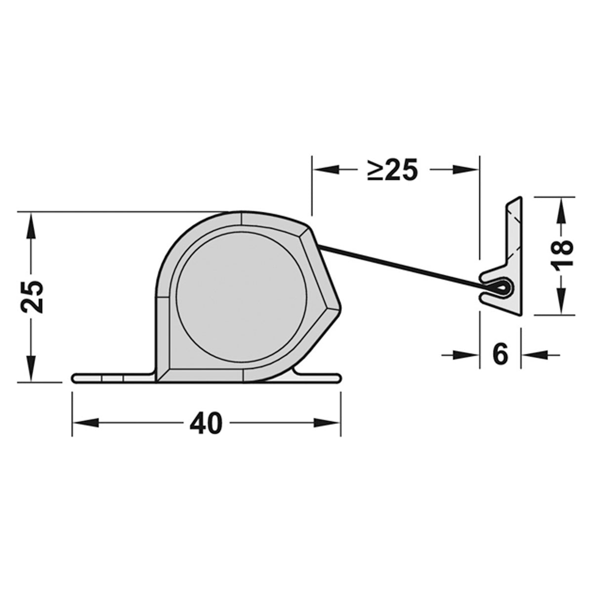 FINGER GUARD ROLLER NR-25 1925