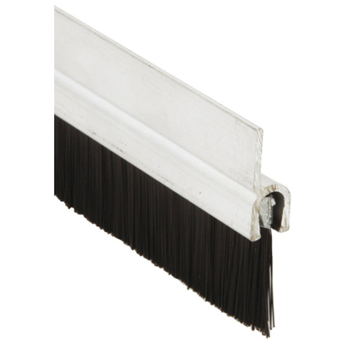 BRUSH STRIP 914x16 PVC/WHITE by HAFELE UK LTD