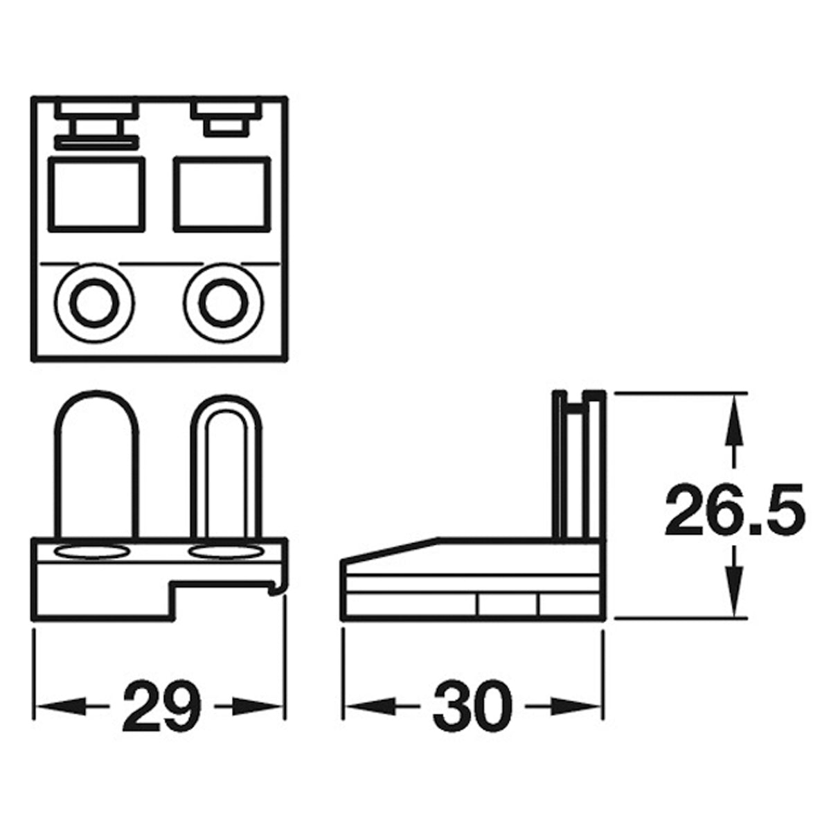 ESPAG STUD PLATE KIT PRZN