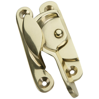 SASH FASTENER FITCH BRS/PCP