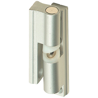Hinge Set Normal Duty 17-21mm Satin Anodised Aluminium