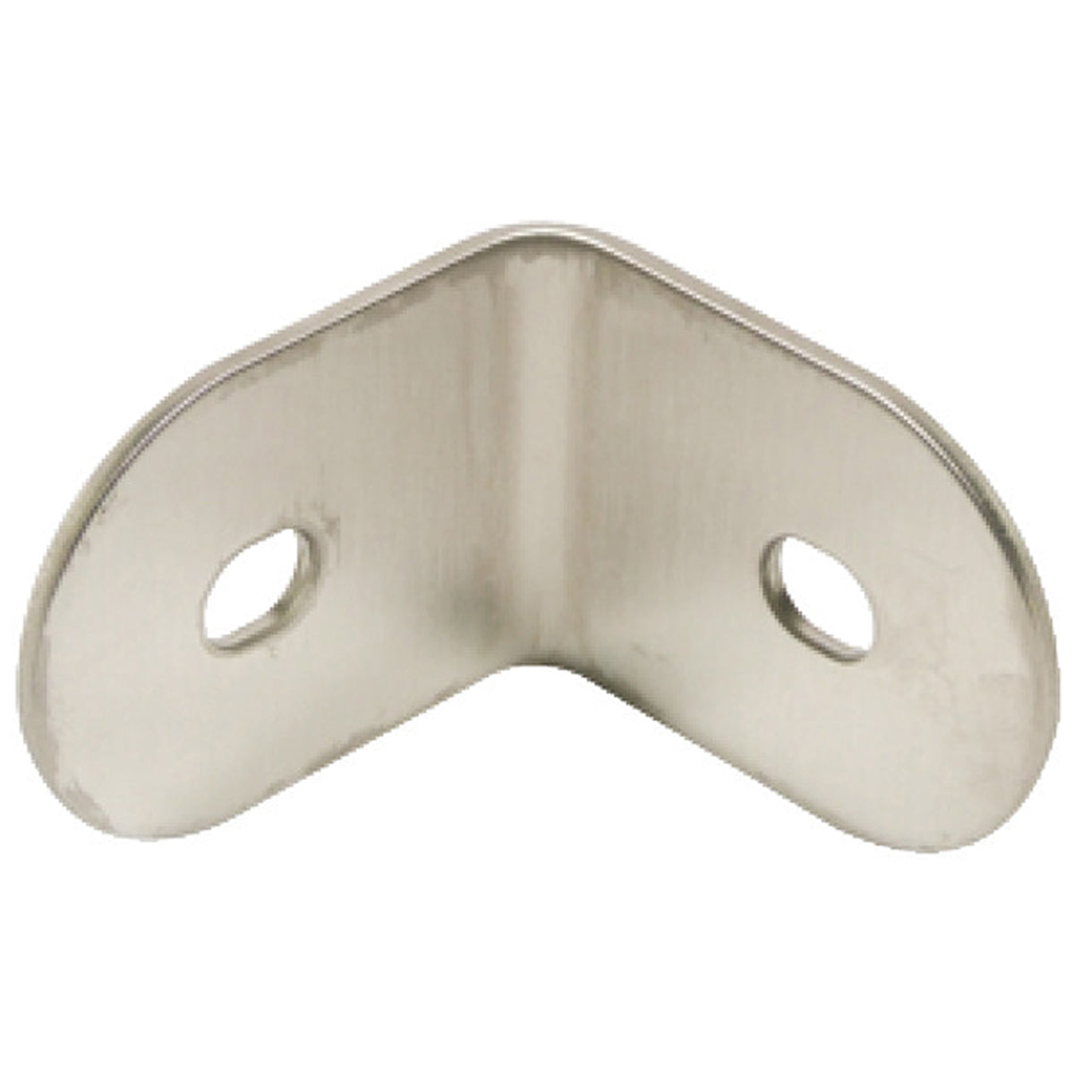 Board Partition Angle Bracket Satin Stainless Steel 40x52x52mm