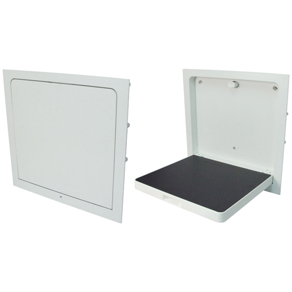PBA DROP SHOWER SEAT 150KG ALU/WHI