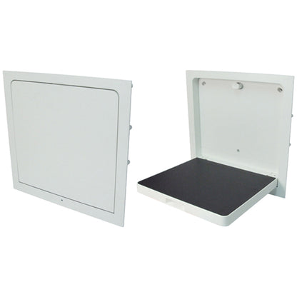 PBA DROP SHOWER SEAT 150KG ALU/WHI