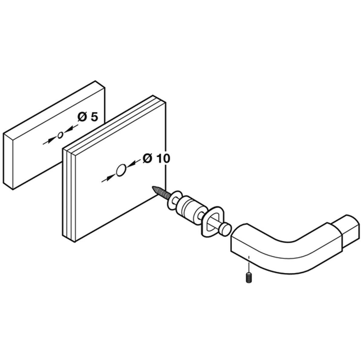 PBA FIXING BOLTS PLASTERBOARD WALL