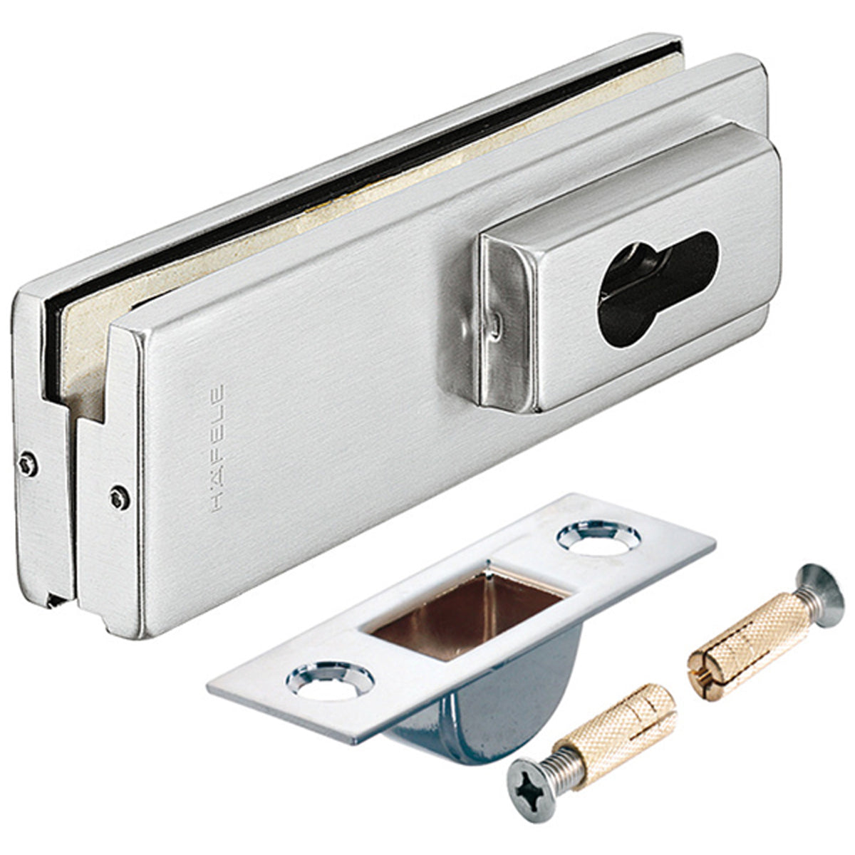 CORNER PATCH LOCK+CYL AP MSS