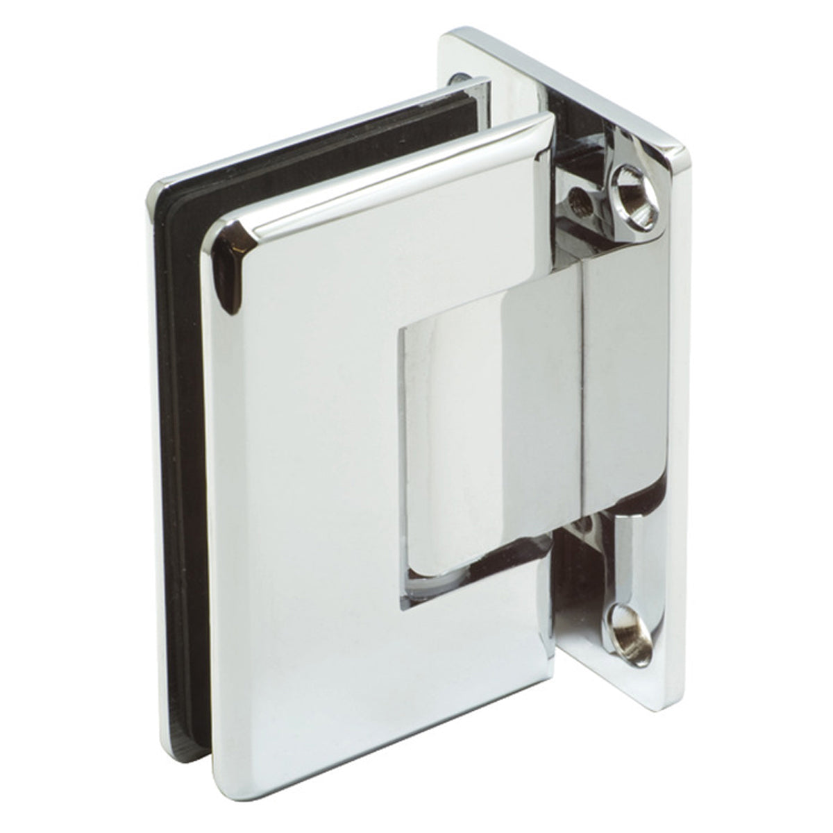 Shower Door Hinge 90° Wall-Glass Polished Chrome