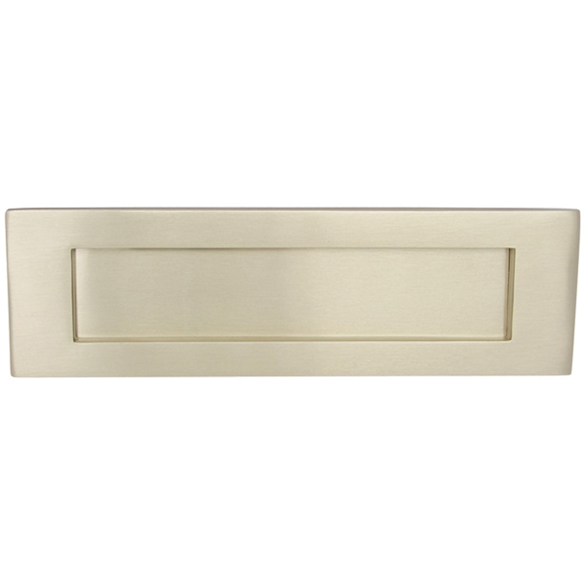 LETTER PLATE SPR 254x76x7 BRS/SNP by HAFELE UK LTD