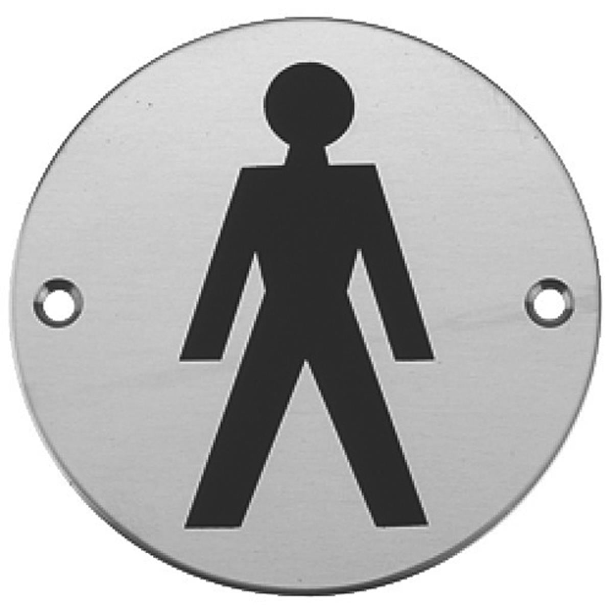 WC GRAPHIC SIGN MALE D76x2 SSS