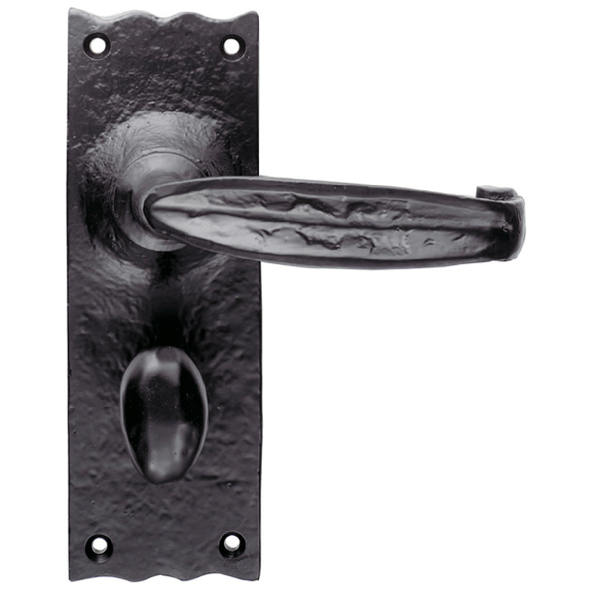 BLACK TRADITIONAL V LEVER HANDLE BATH 156 IR/BLK LF5518 by CARLISLE BRASS