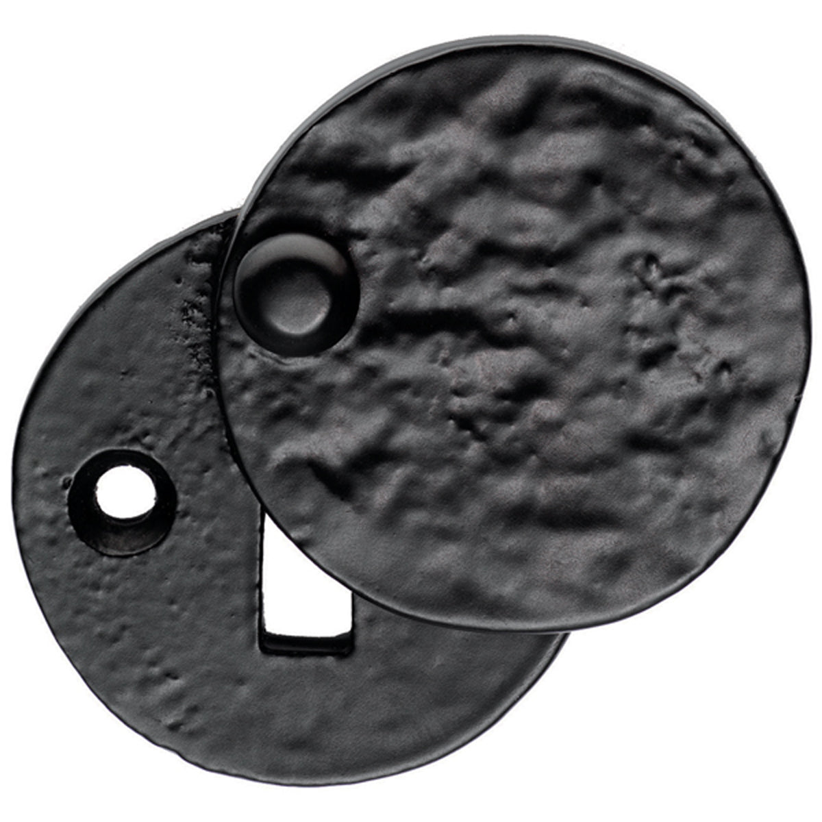 BLACK STD COVERED ESCUT D40 IR/BLK LF5546 by CARLISLE BRASS
