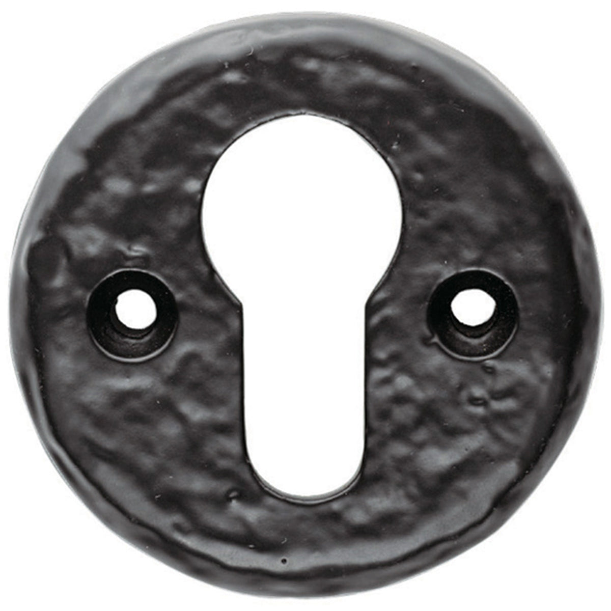BLACK EURO ESCUTCHEON D52 IR/BLK LF5539 by CARLISLE BRASS