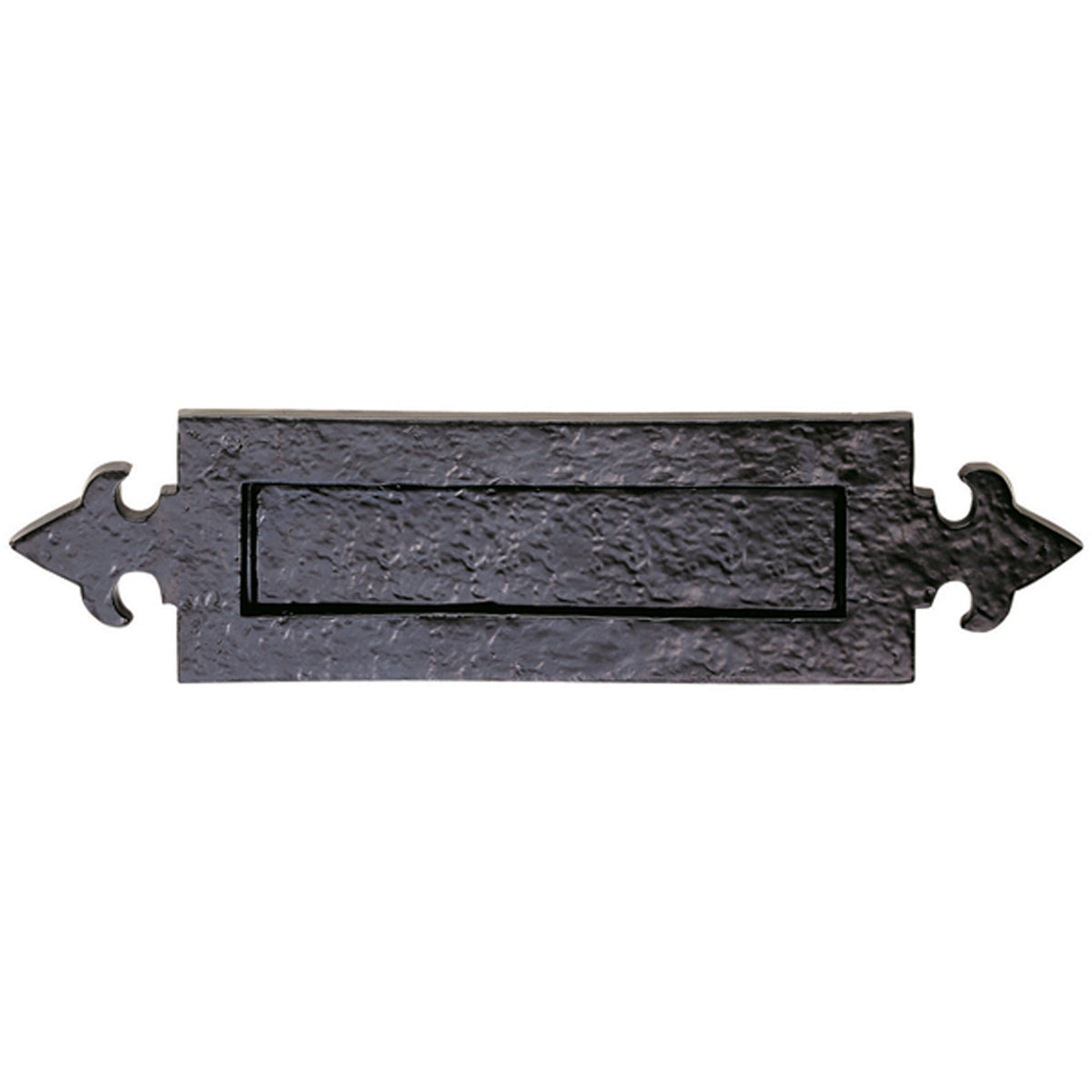 BLACK FDL LET PLATE 365x90 IR/BLK LF5525 by CARLISLE BRASS