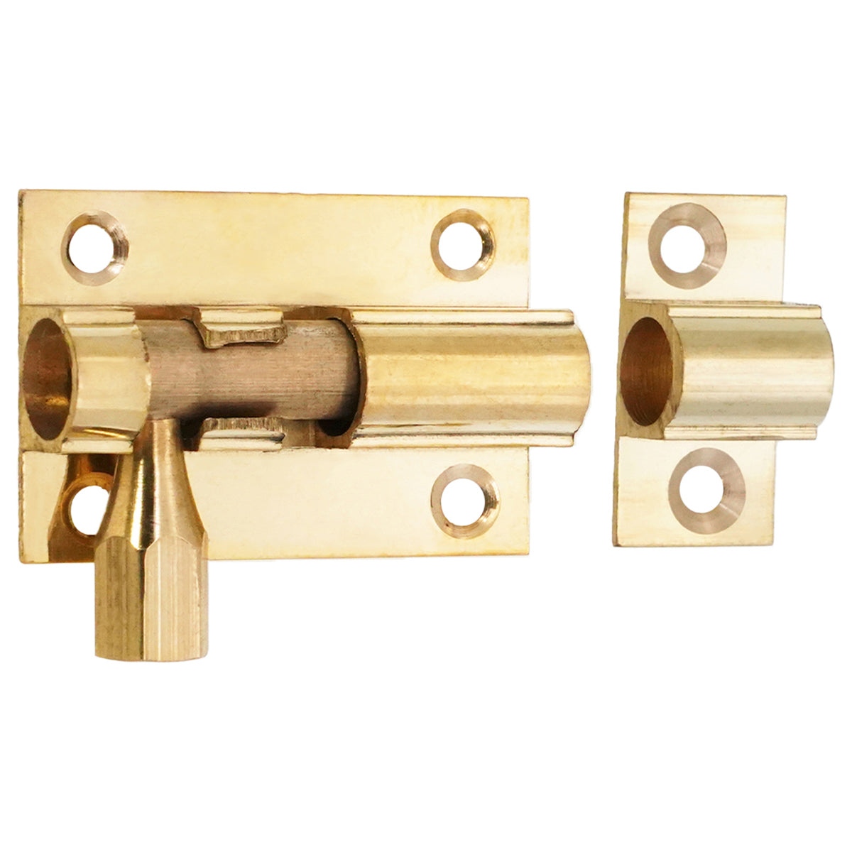 BRASS BARREL BOLT 38 PBR by Spira Brass