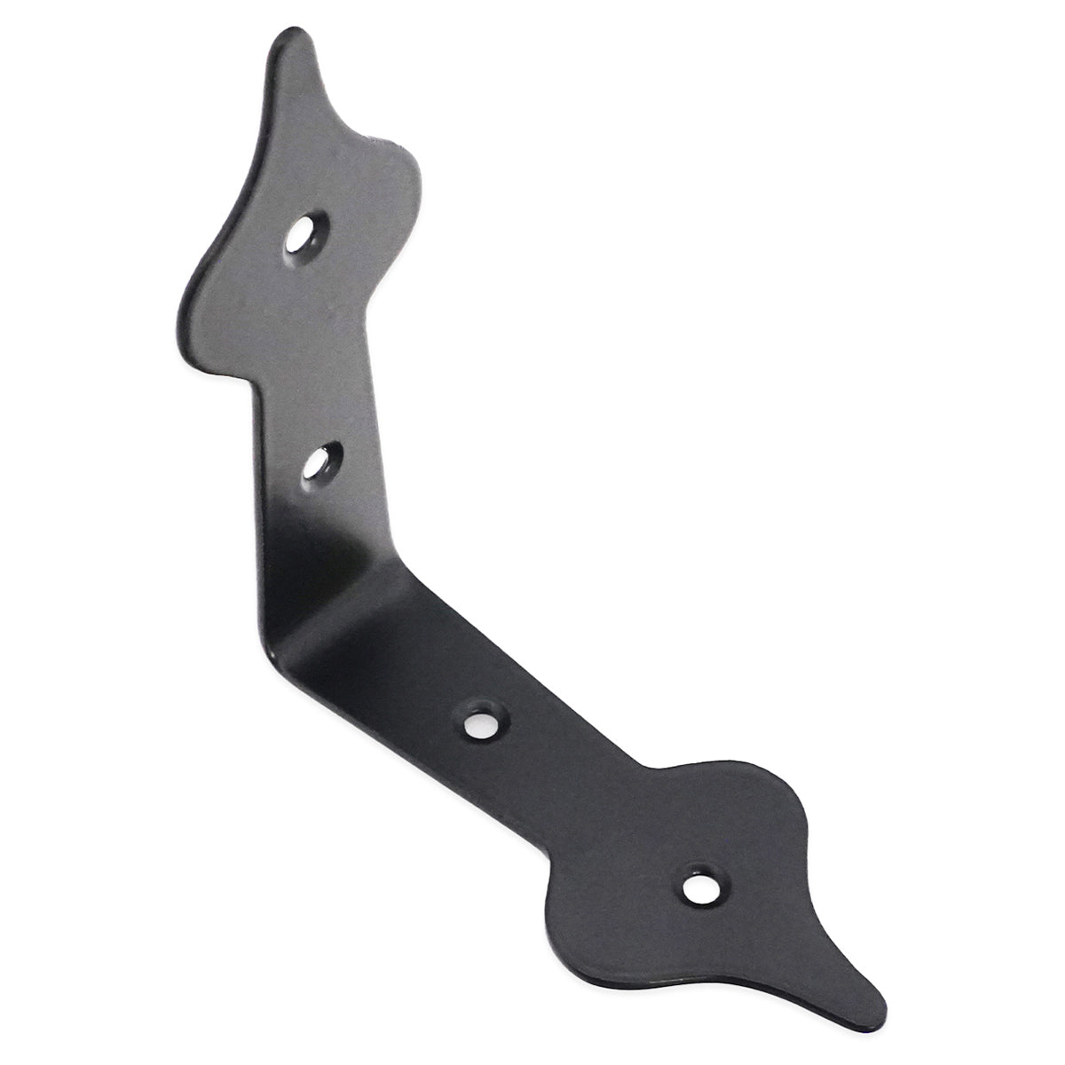 SPEARHEAD IRON CORNER 25x200 BLK by Spira Brass