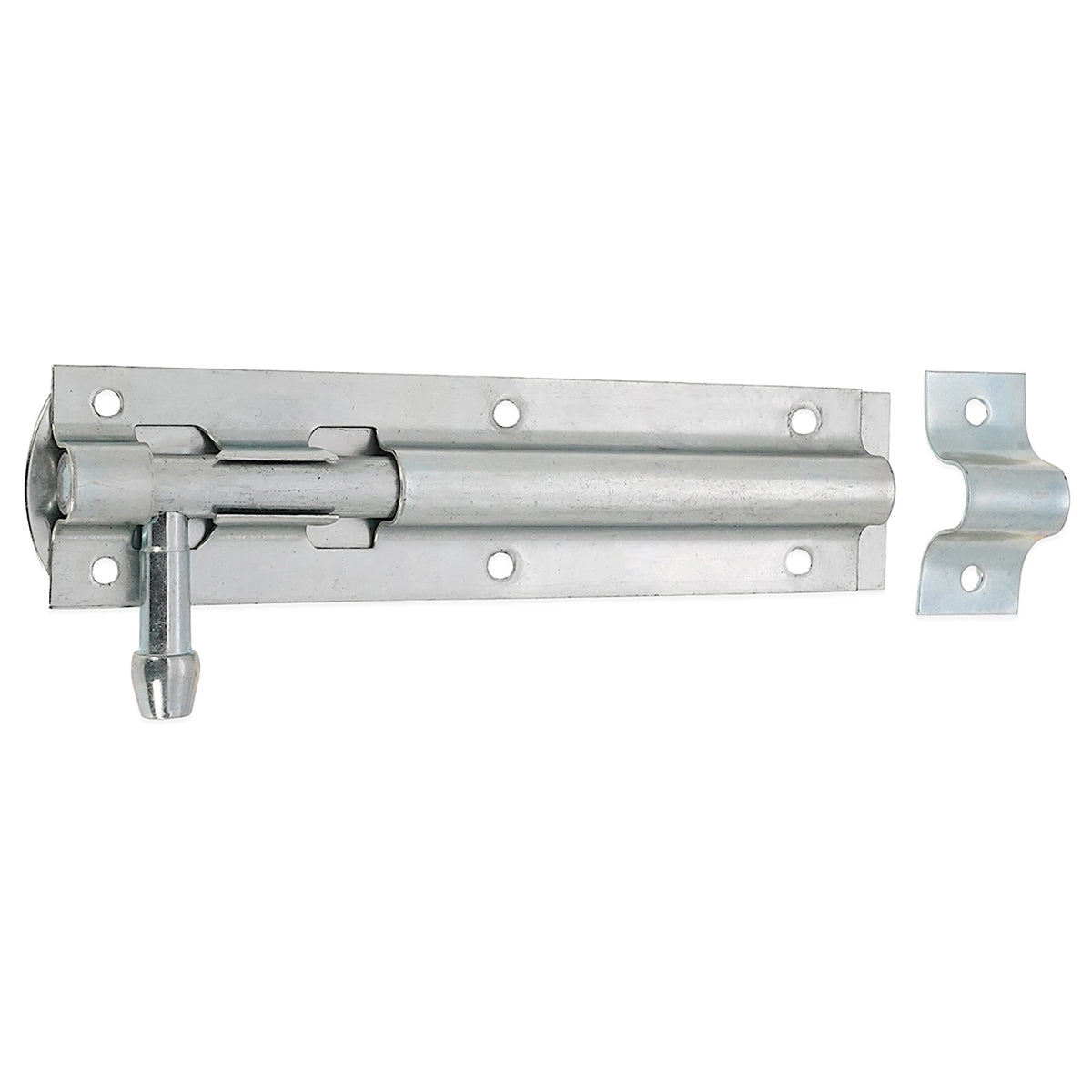IRON BARREL BOLT STRAIGHT 150 ZNC by Spira Brass