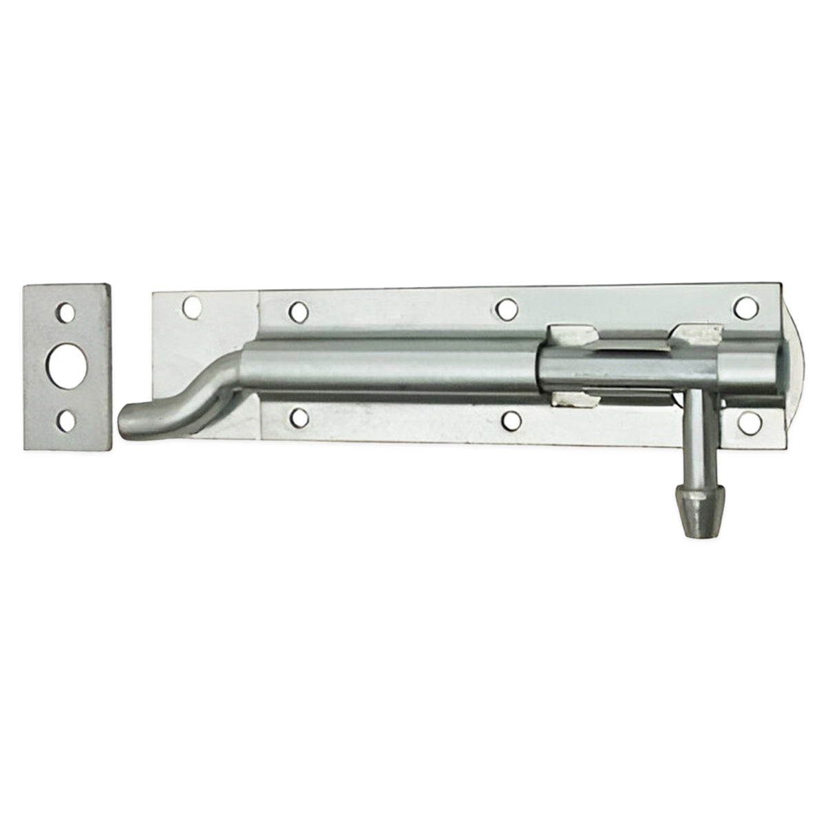 IRON BARREL BOLT NECKED 150 ZNC by Spira Brass