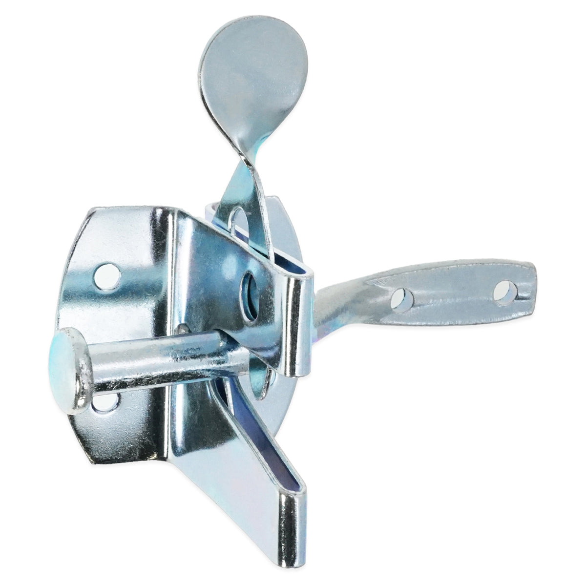 IRON AUTO GATE LATCH 110x50x45 ZNC by Spira Brass