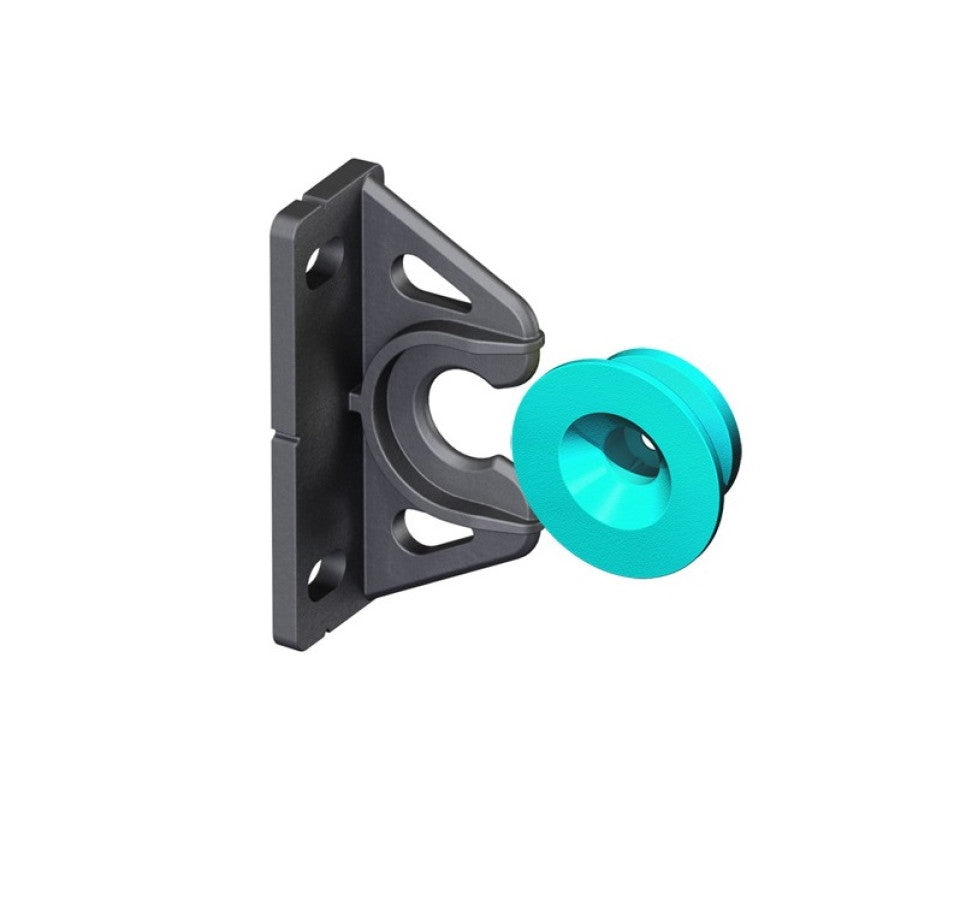 BUTTONFIX NEW TYPE2 FIX+BUTTON TURQUOISE x20