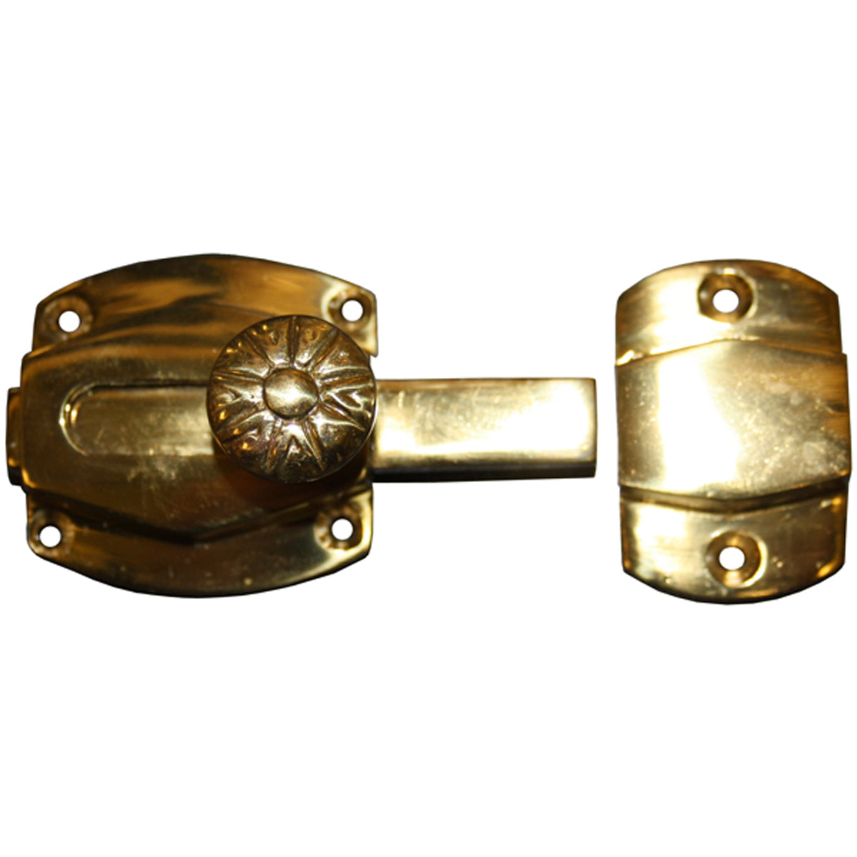 STRAIGHT BRASS BARREL BOLT 50x25 SC