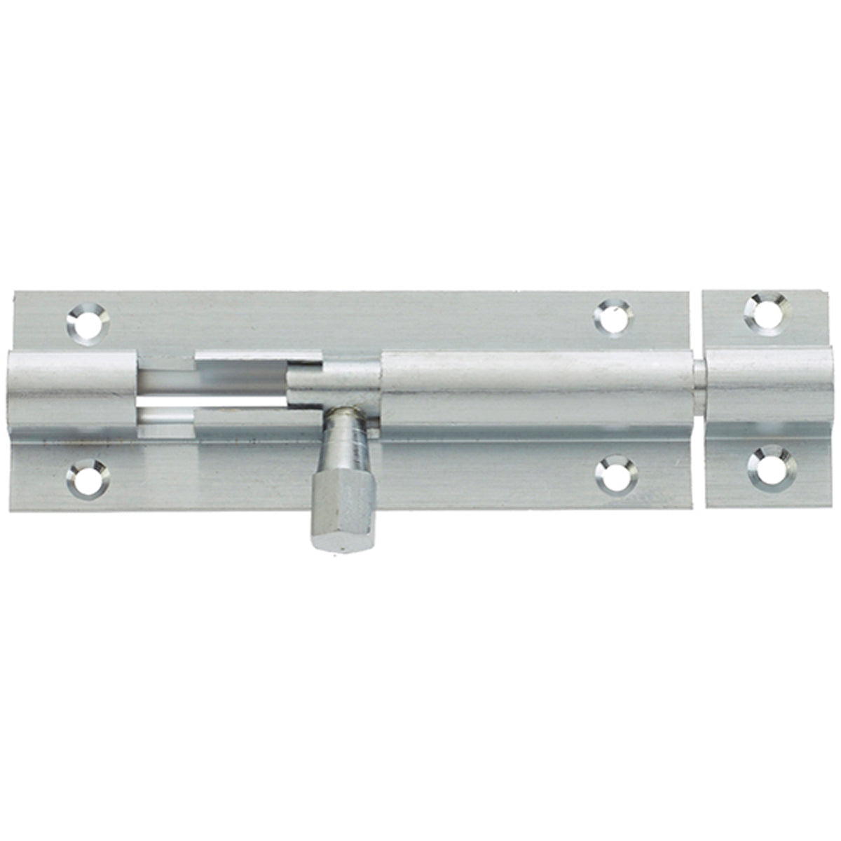 BARREL DOOR BOLT STR 150x25 BRS/SCP