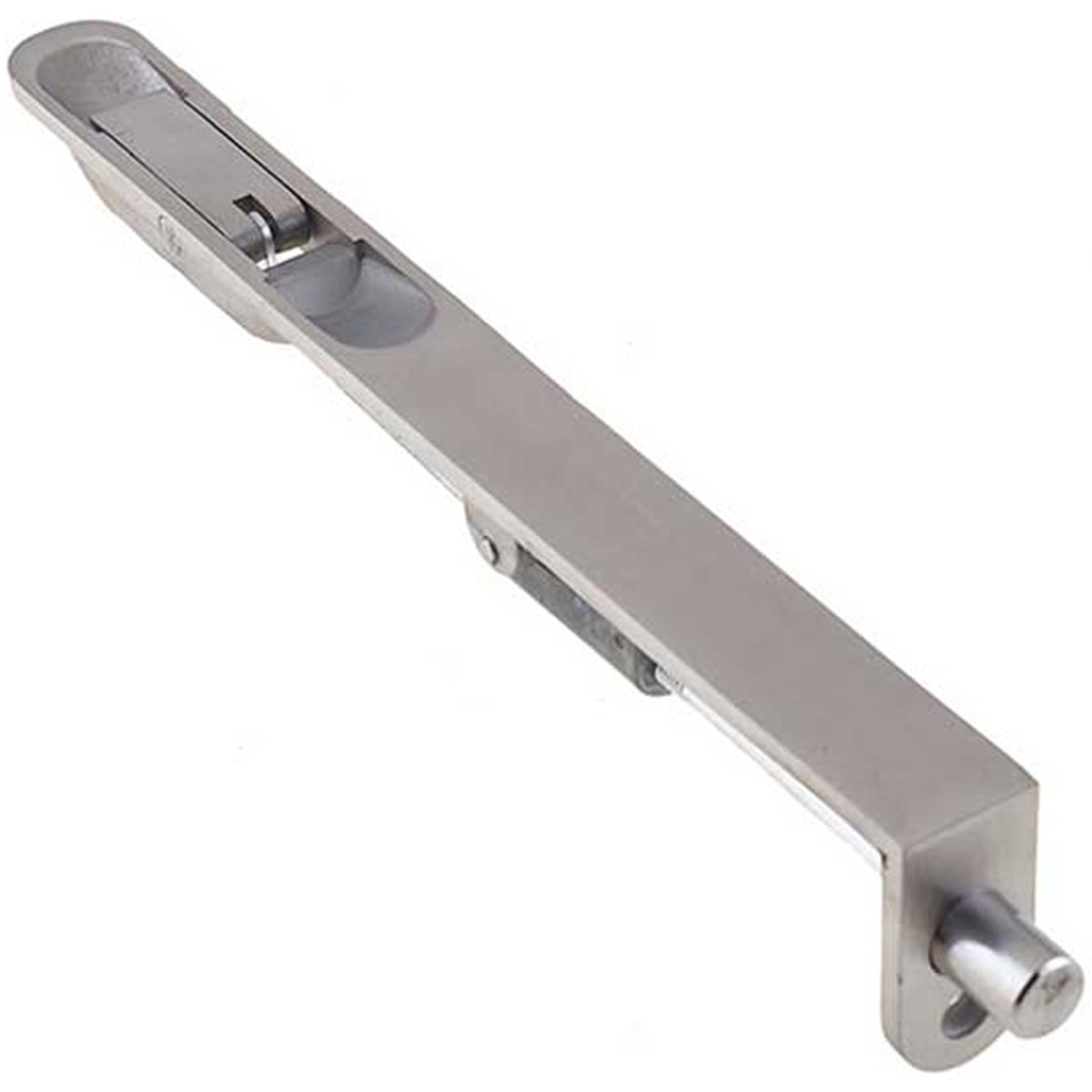 LEVER FLUSHBOLT RAD 457x20 304SSS